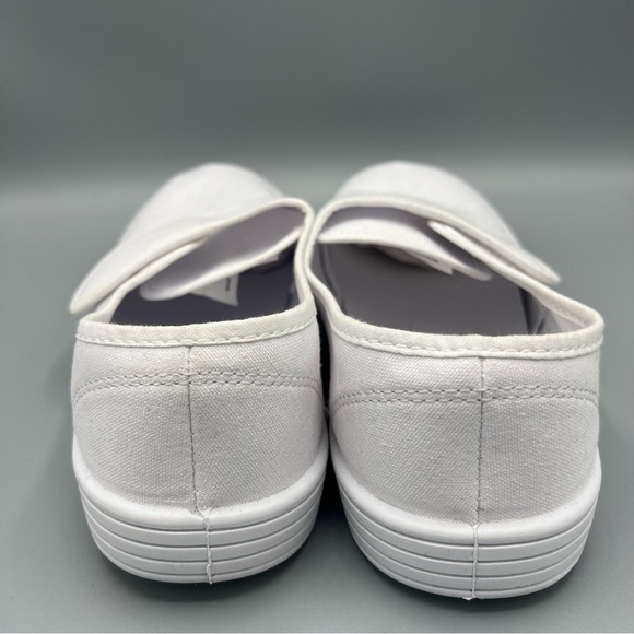 NEXT White Plimsolls Sneakers Canvas with Velcro Closure - UK size 6 - Picture 5 of 11
